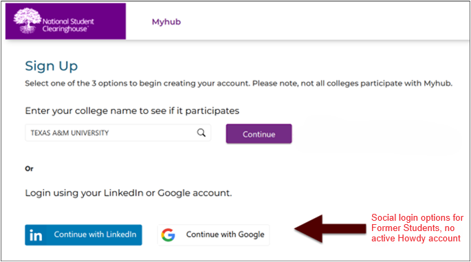 Social Login example